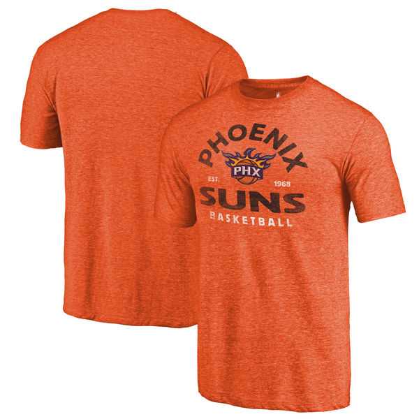 Phoenix Suns Orange Vintage Arch Fanatics Branded Tri-Blend T-Shirt (2),We sell and wholesale Phoenix Suns Orange Vintage Arch Fanatics Branded Tri-Blend T-Shirt (2) on line form chian!